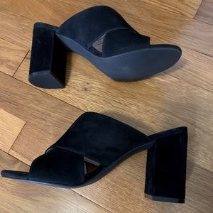 Cole Haan Black Mules
